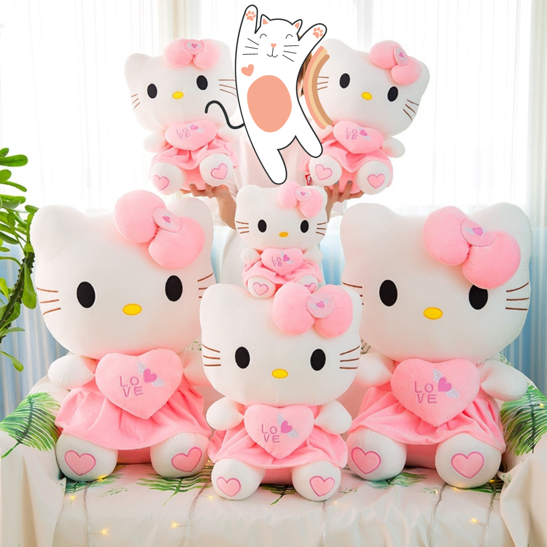 Hello Kitty Heart Plushie