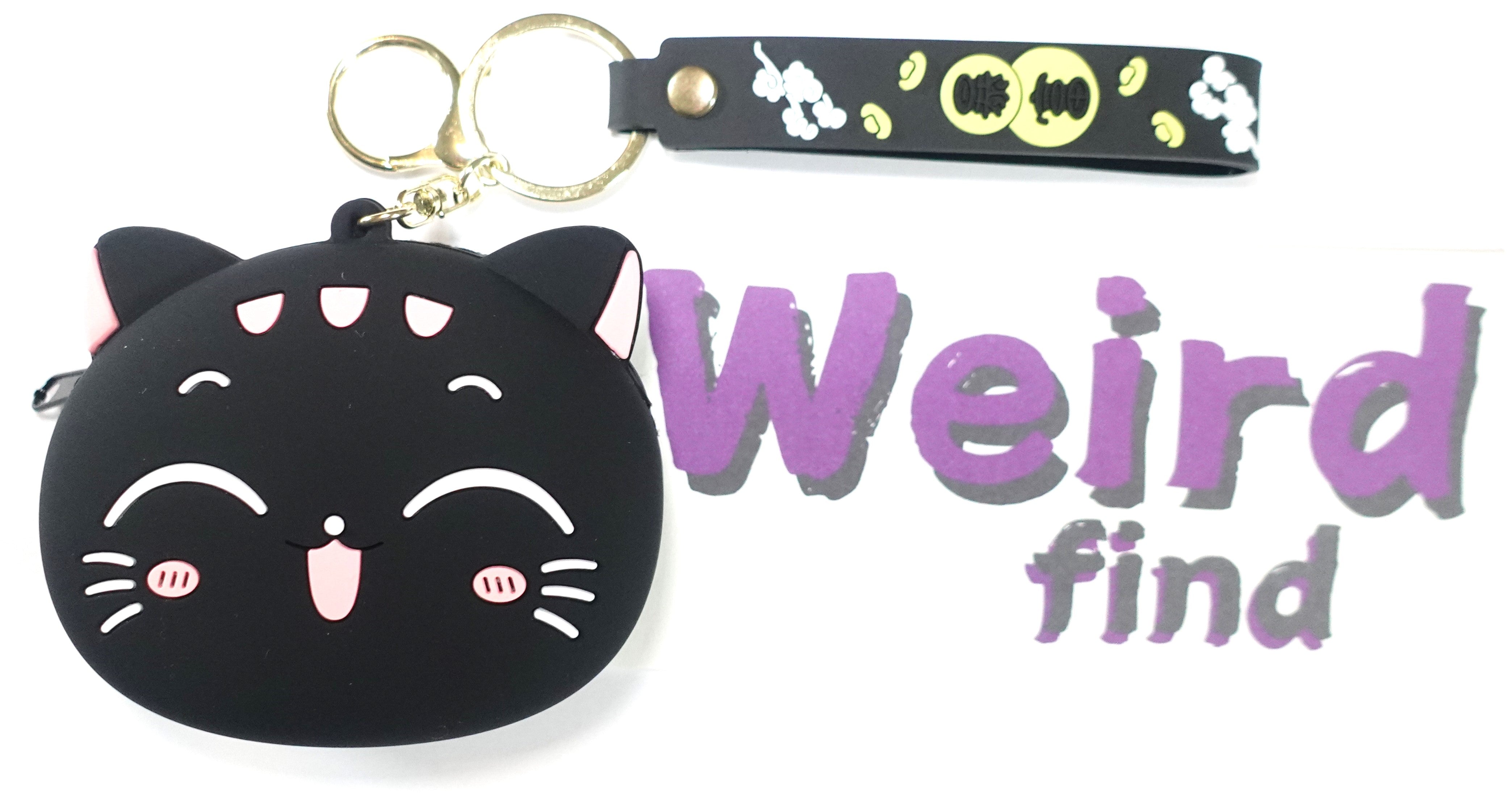 Kitty Pouch Keychain