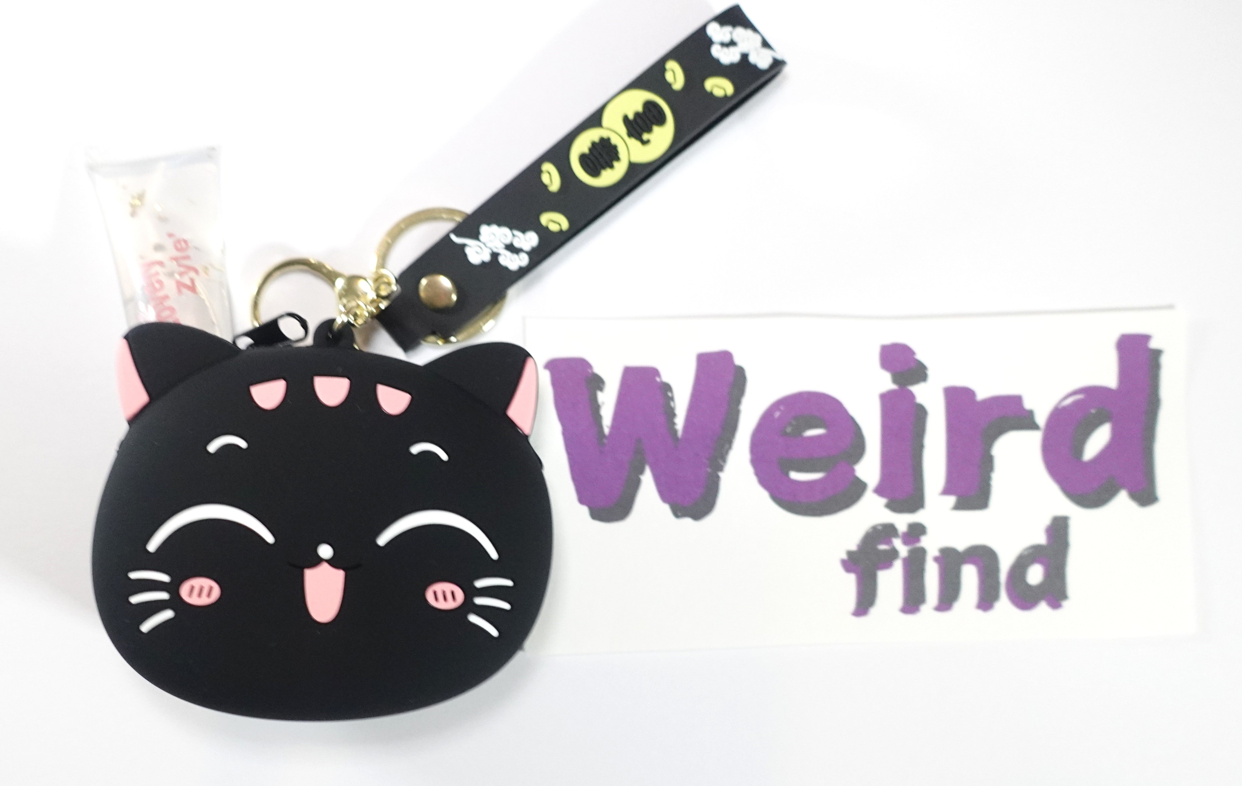 Kitty Pouch Keychain