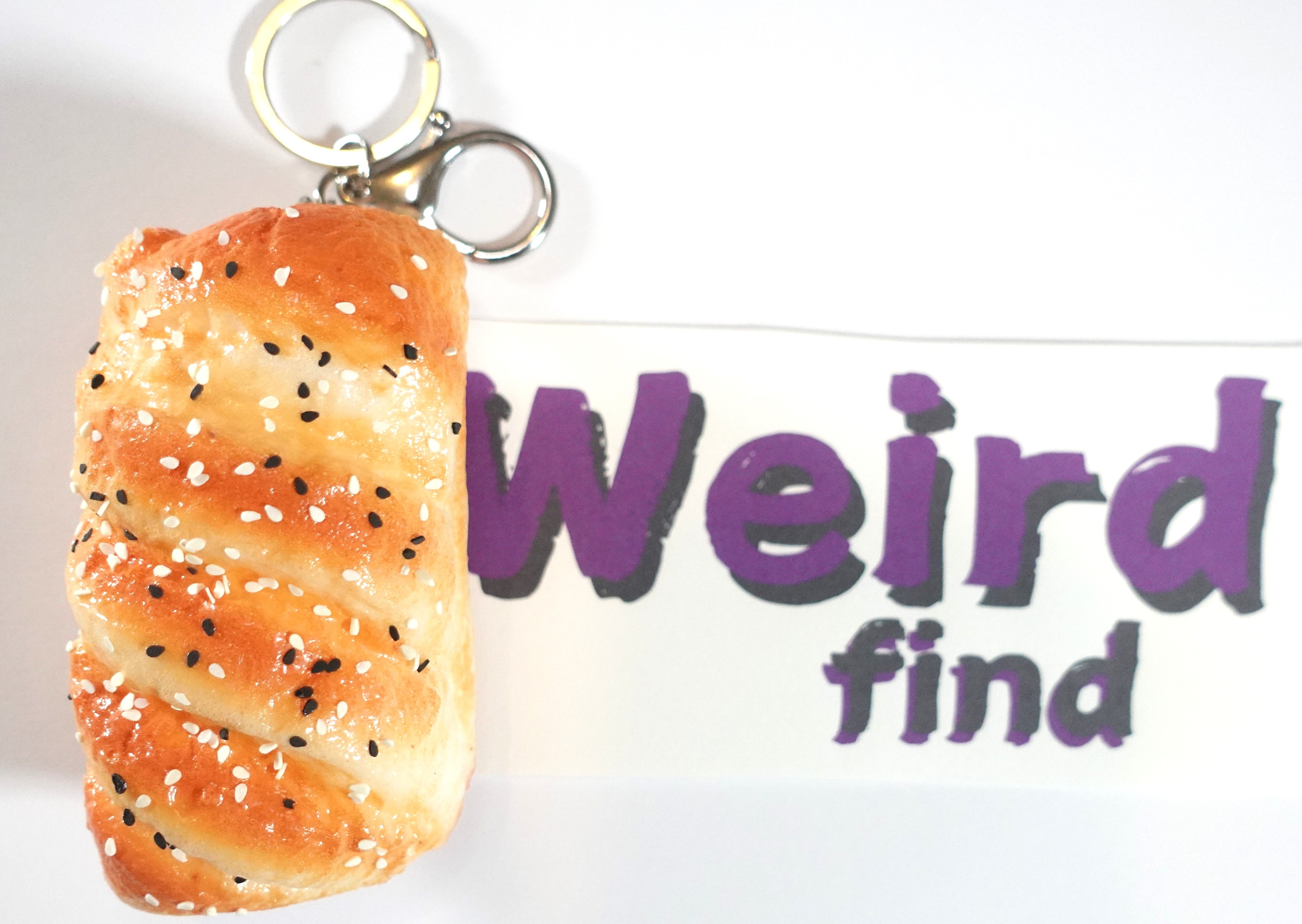 Hungry Bread Keychain