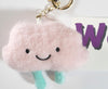 Smiley-Cloud Keychain