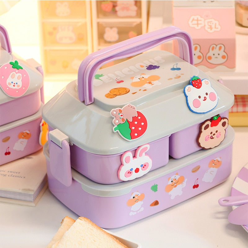 Kawaii Portable Lunch Box