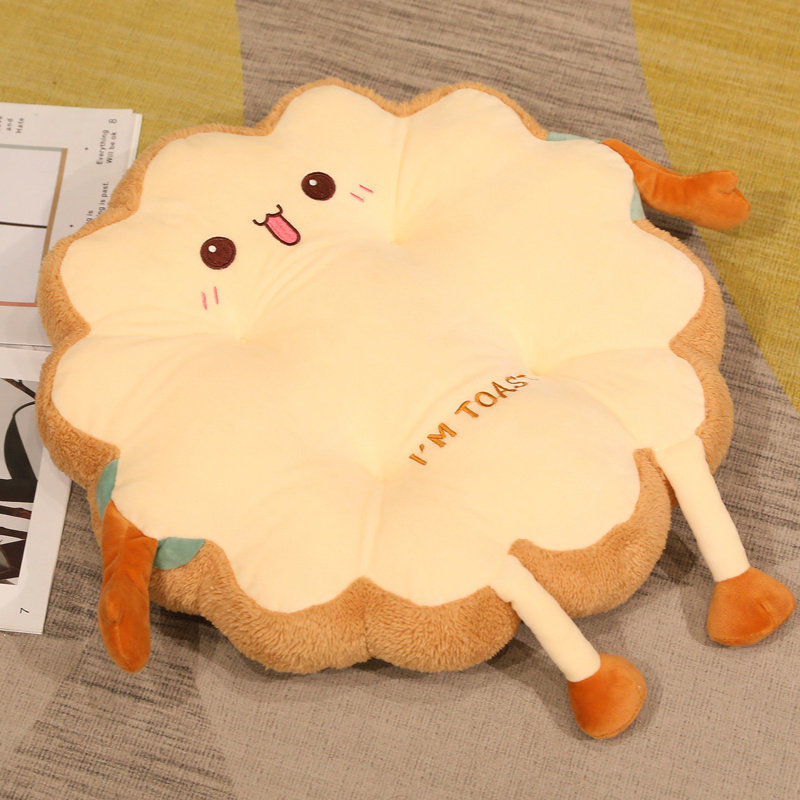 Fun and Moody Toast Seat Cushion