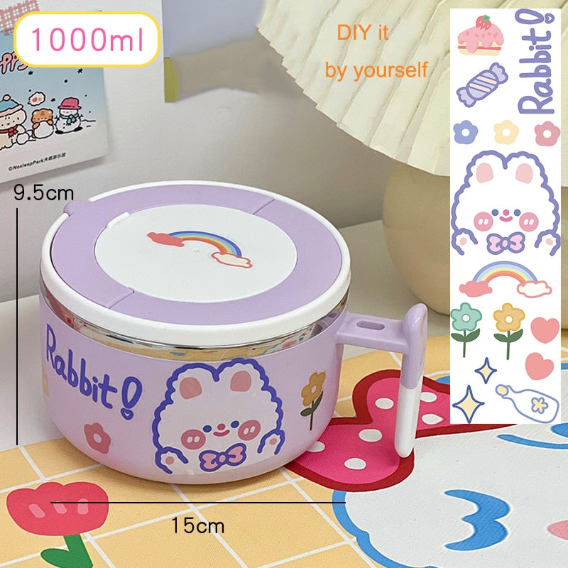 Kawaii-Rabbit Ramen Bowl