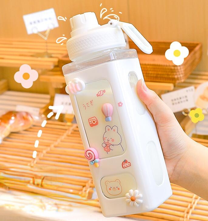 Pastel Colored Kawaii Bottles