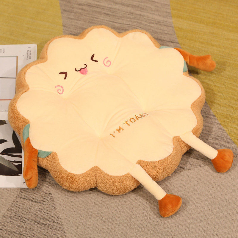 Fun and Moody Toast Seat Cushion