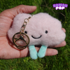Smiley-Cloud Keychain