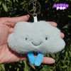 Smiley-Cloud Keychain