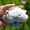 Smiley-Cloud Keychain