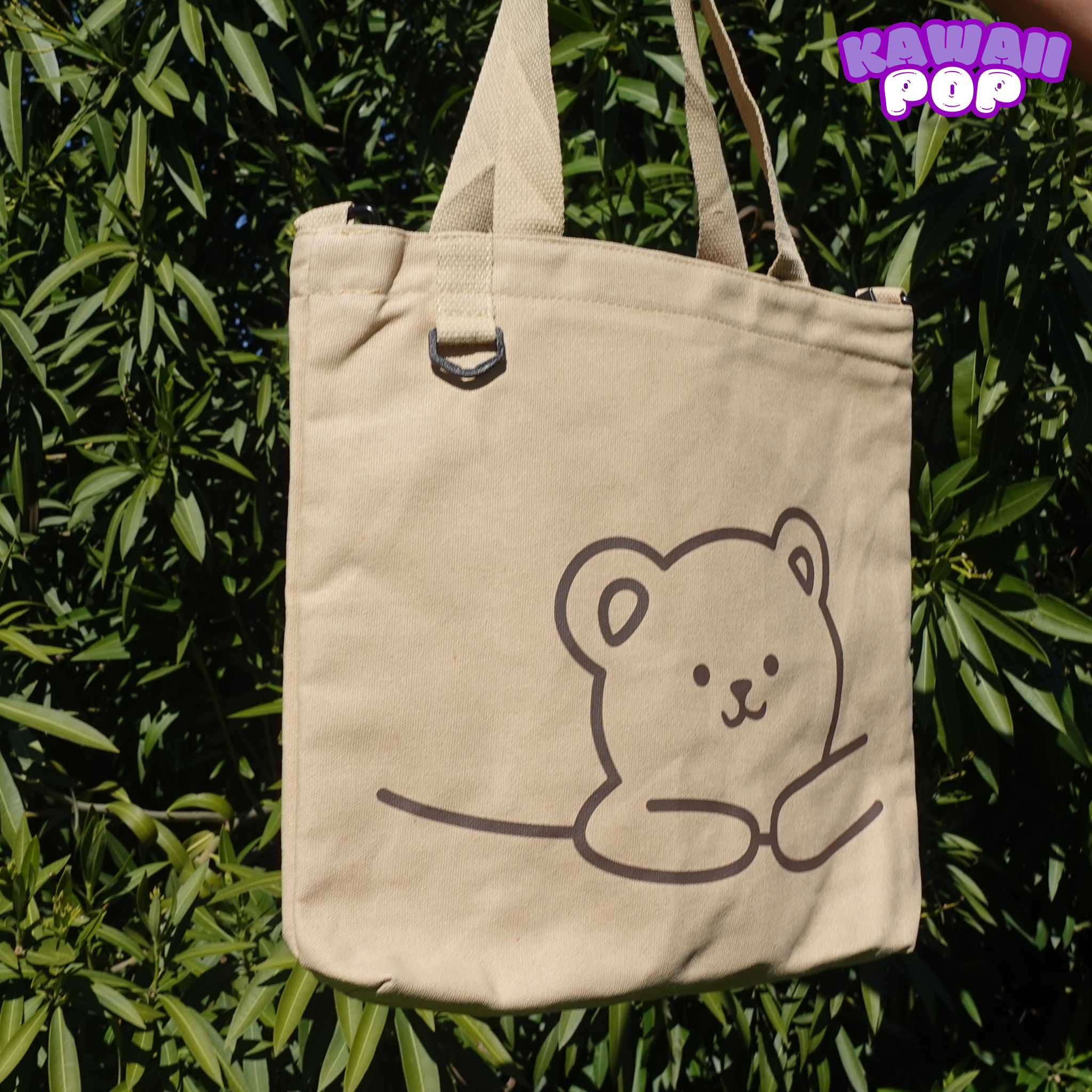 Teddy Hugger Tote Bag