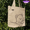 Teddy Hugger Tote Bag