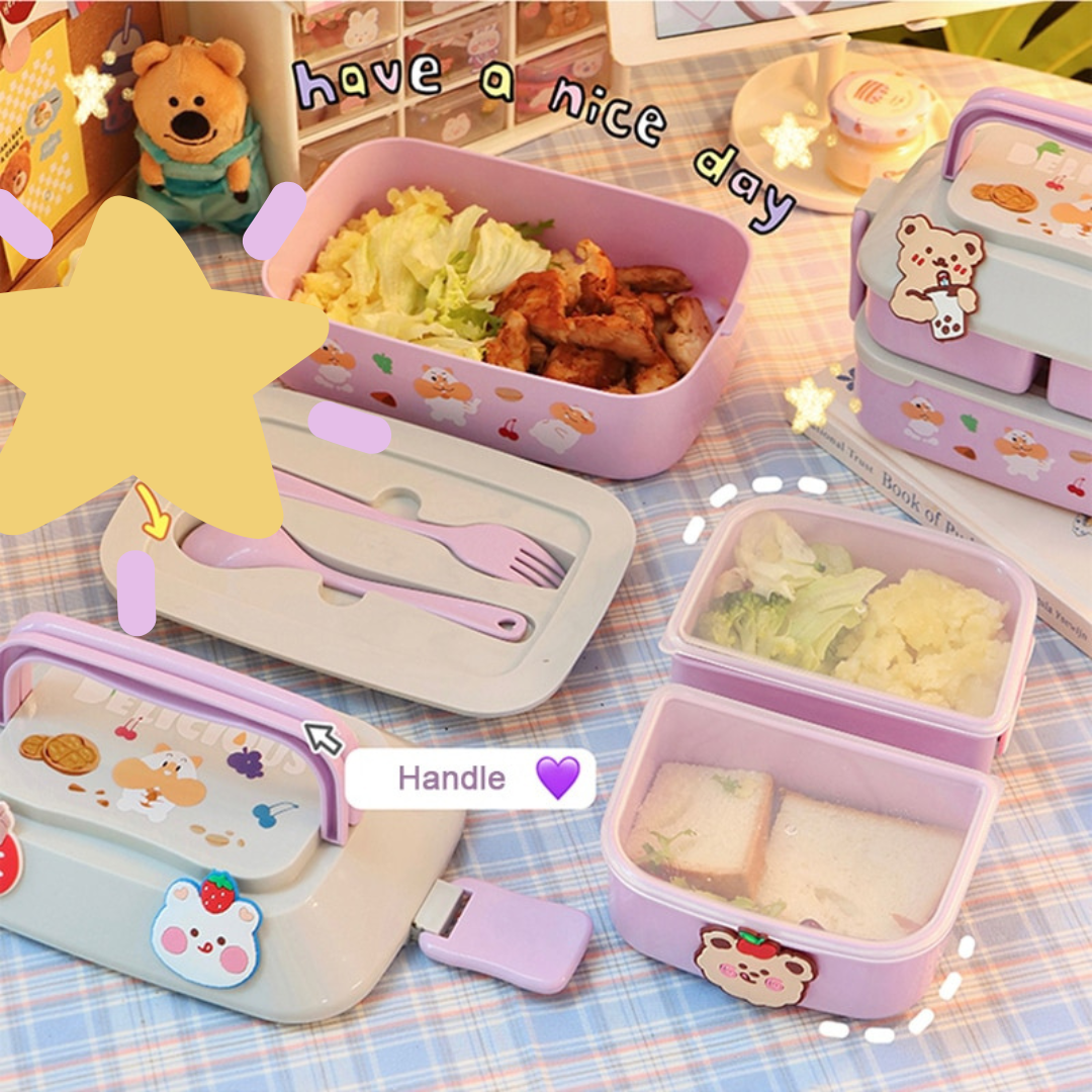 Kawaii Portable Lunch Box