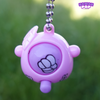 Rock Paper Scissor Shoot Keychain