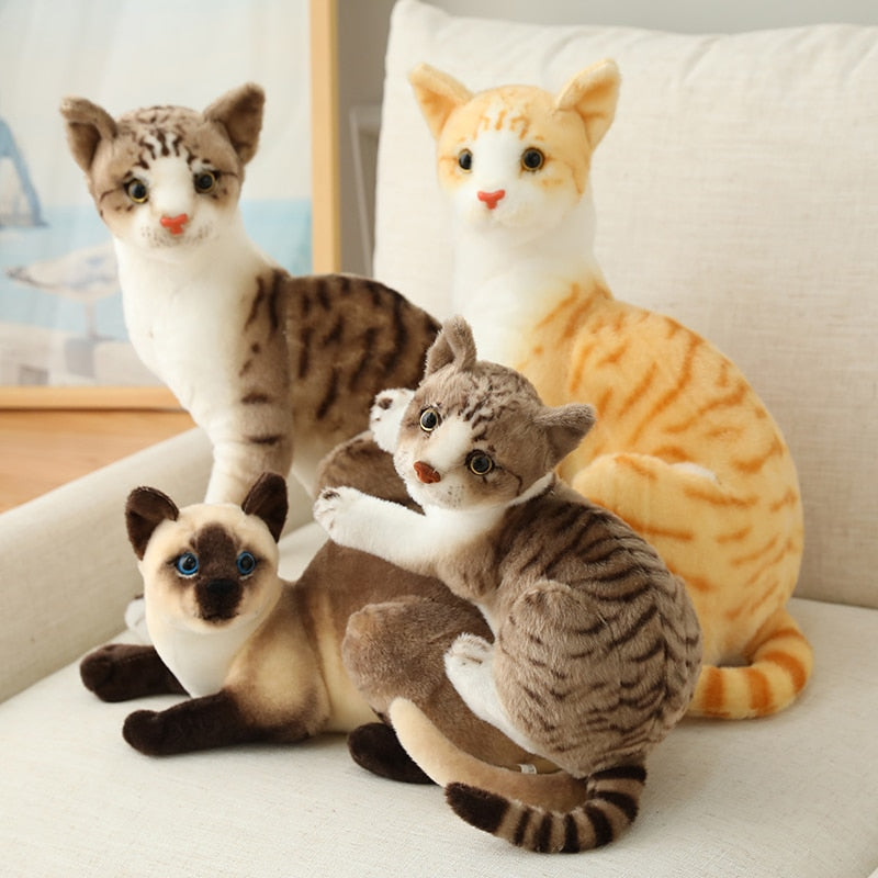 Siamese Plush Kitty-Cat