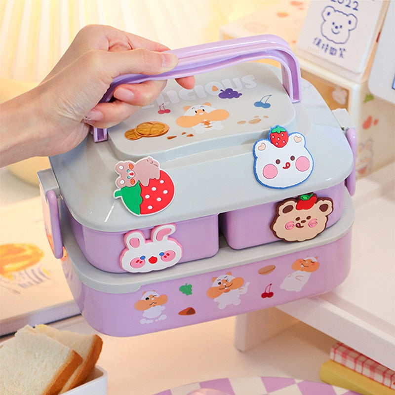 Kawaii Portable Lunch Box