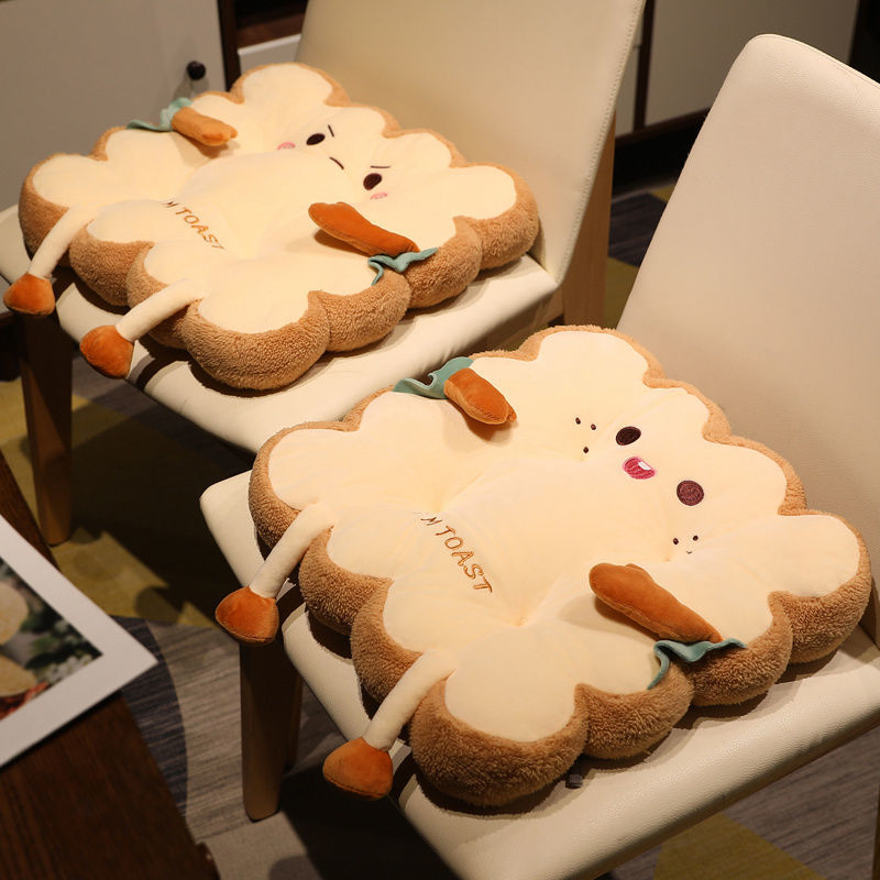 Fun and Moody Toast Seat Cushion